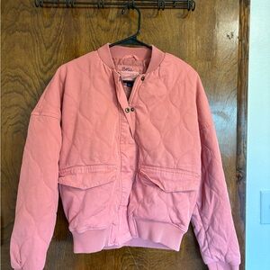 Universal Thread Coral Quilted Jacket